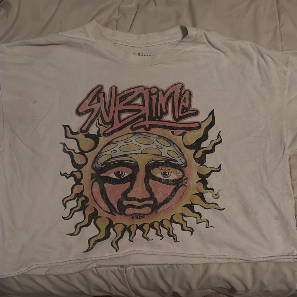 Sublime Graphic Tee with Sun Design